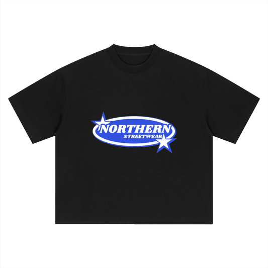 Sapphire Outer Space Boxy Oversized T-Shirt
