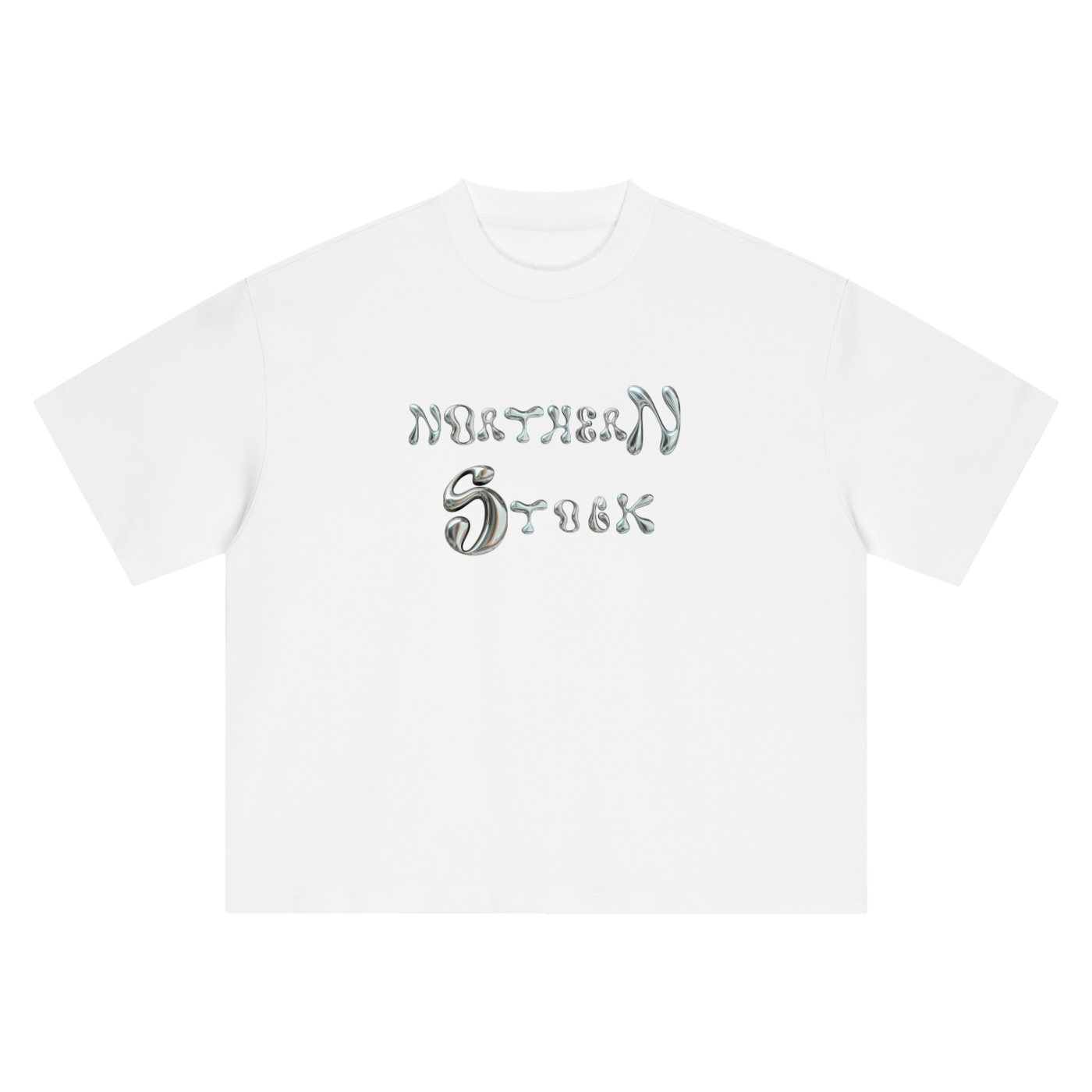 NorthernStockStreetwear Chrome Boxy Oversized T-Shirt