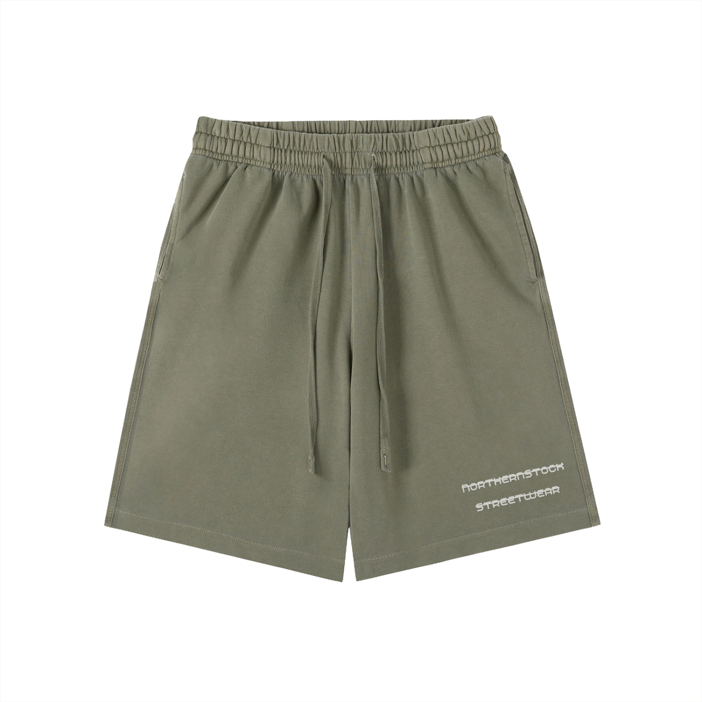 Northern Stock Streetwear Vinyl Wash Cotton Shorts