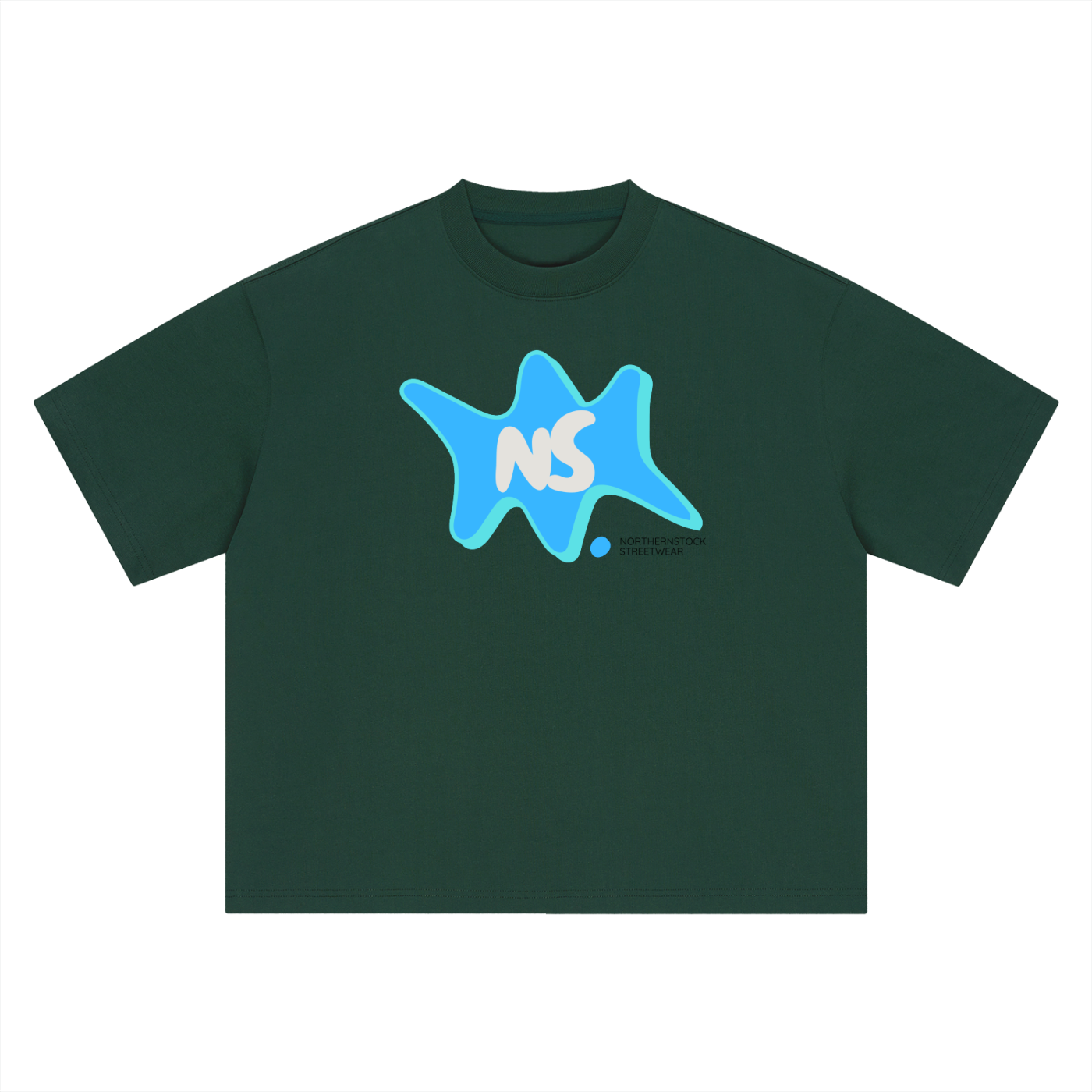 NS bubble Boxy Oversized T-Shirt