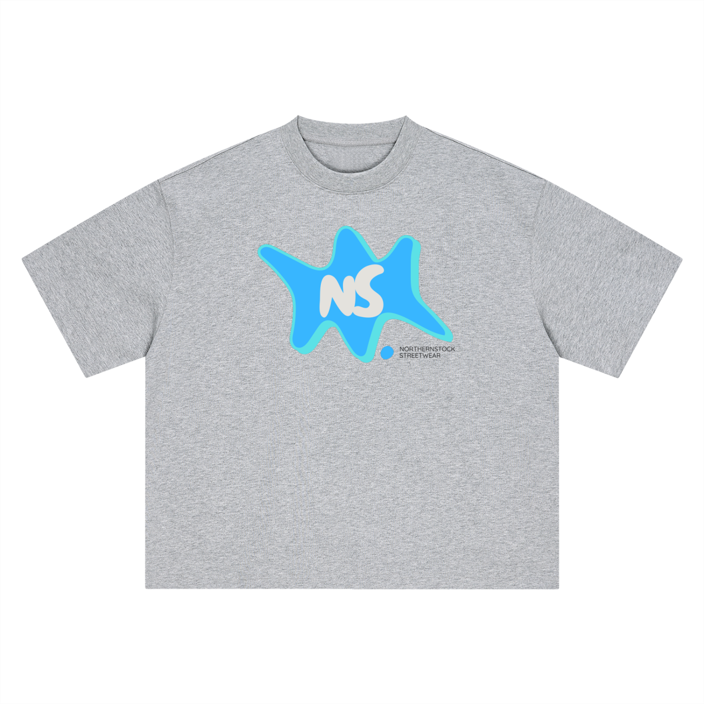 NS bubble Boxy Oversized T-Shirt
