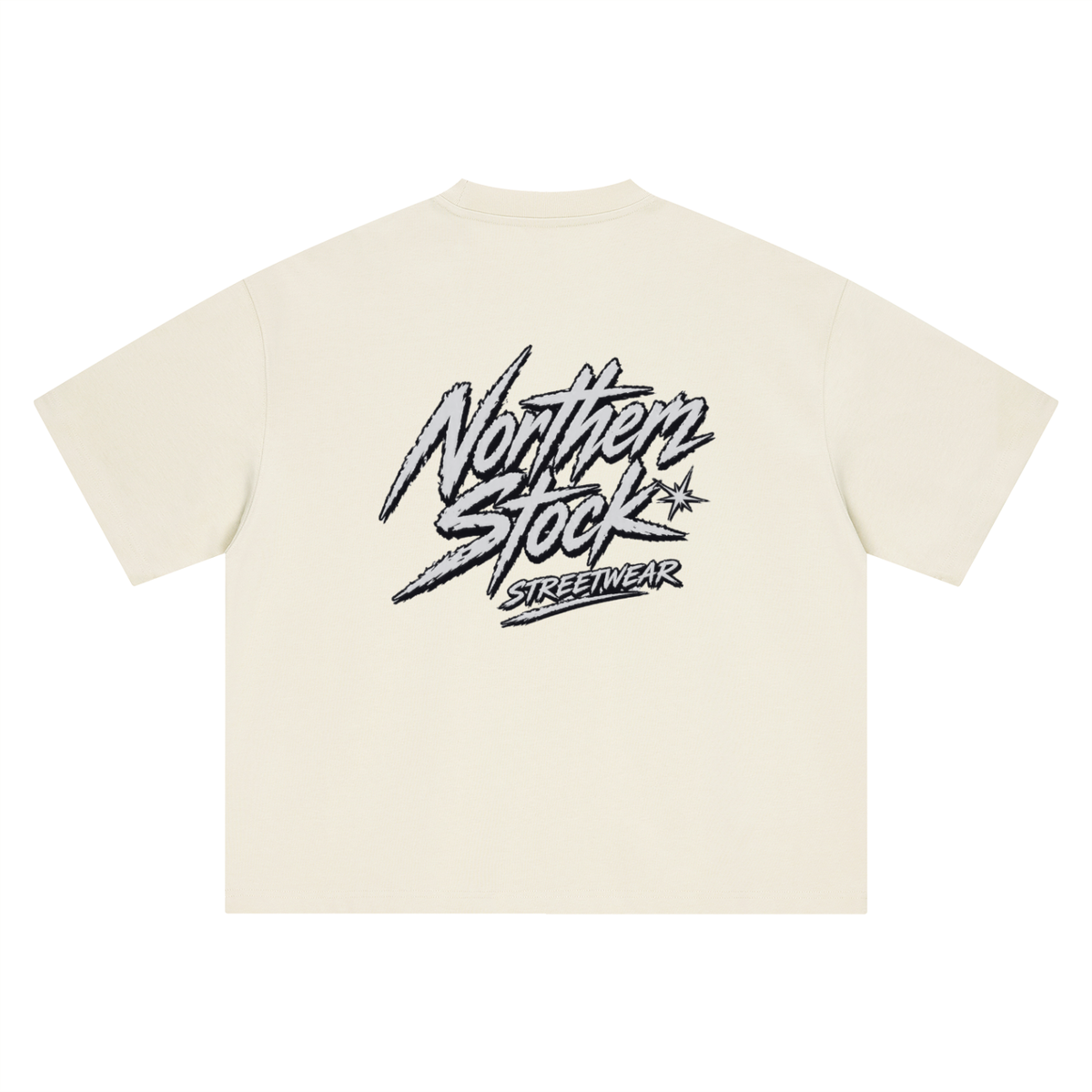 Northern Stock White Offshore Boxy Oversized T-Shirt