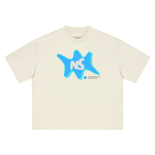 NS bubble Boxy Oversized T-Shirt