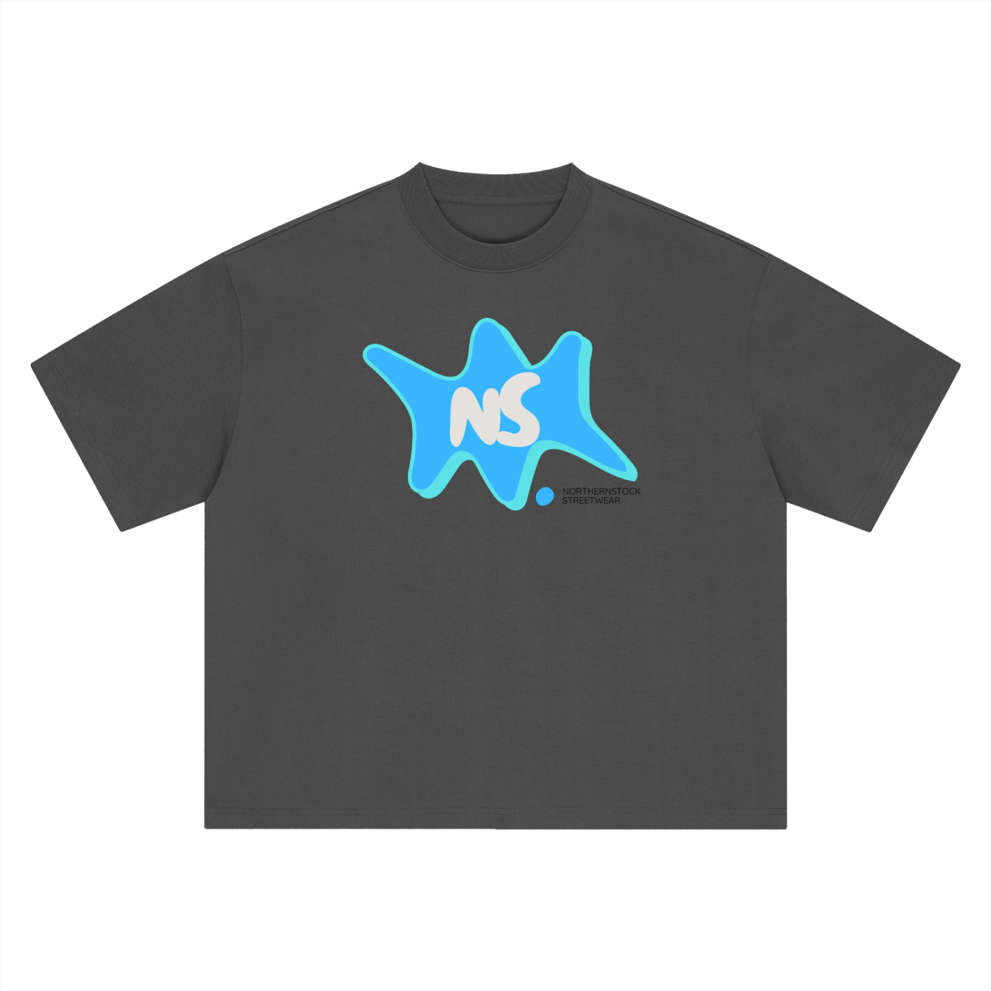 NS bubble Boxy Oversized T-Shirt
