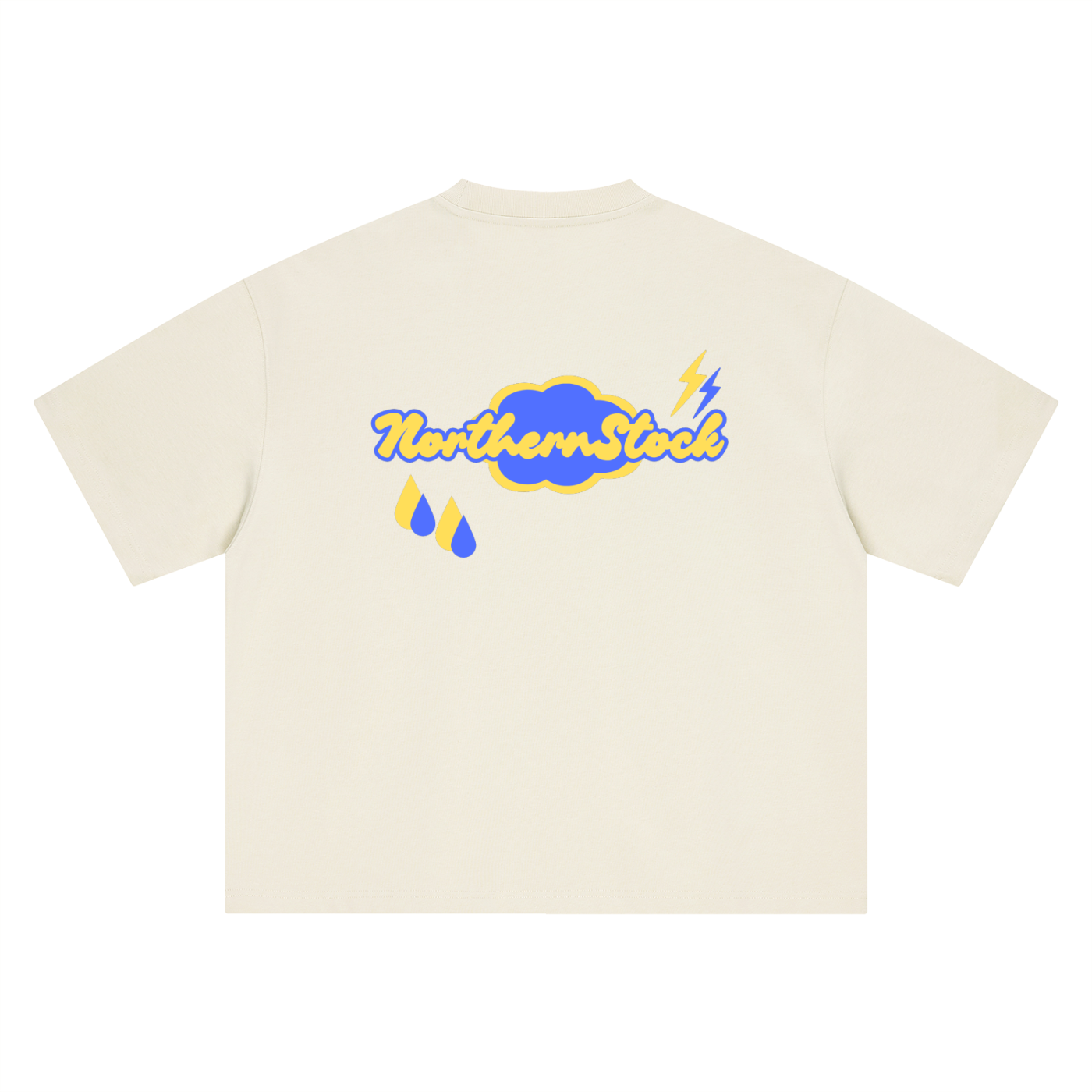Cloudburst Boxy Oversized T-Shirt