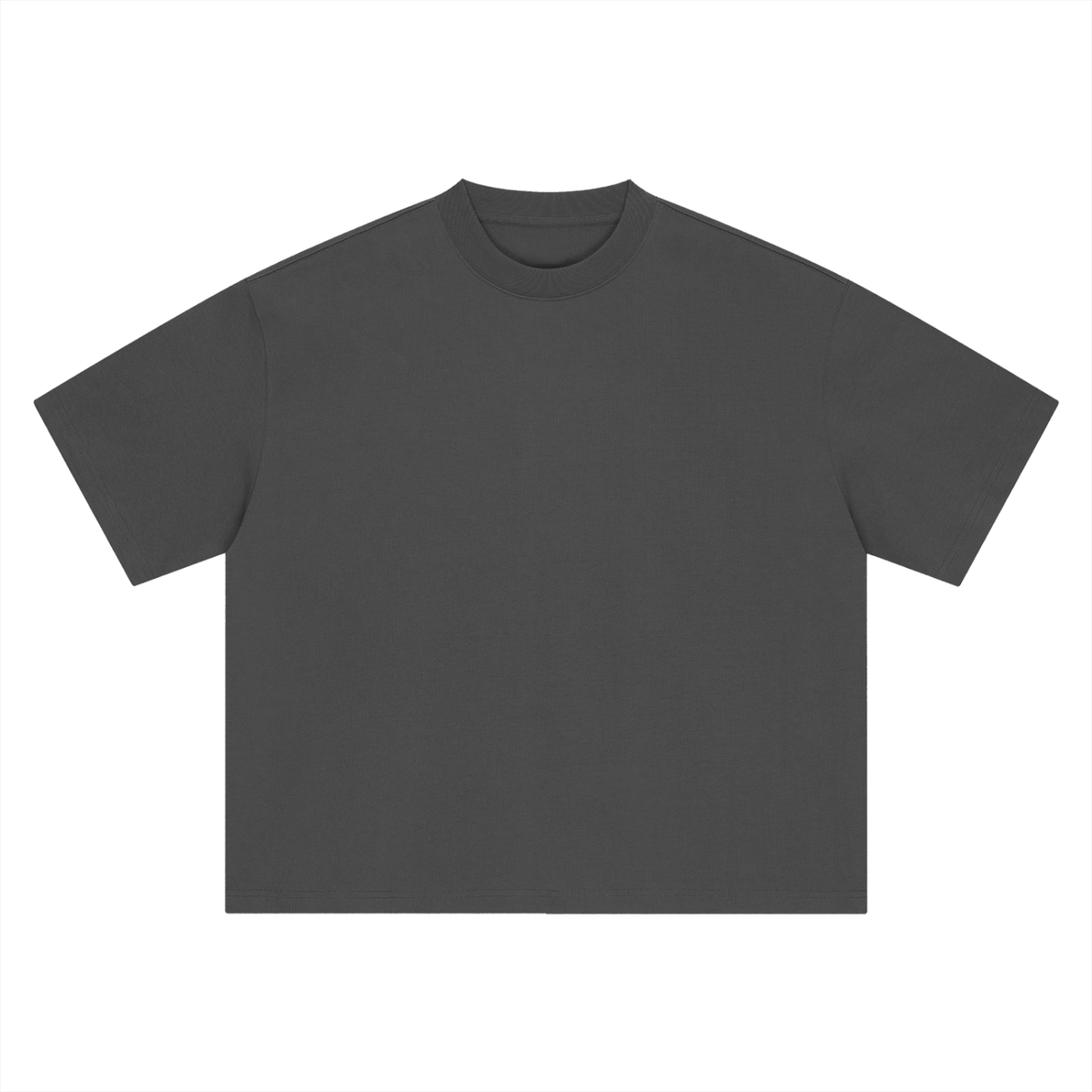 Grey NorthernStock Flame Boxy Oversized T-Shirt