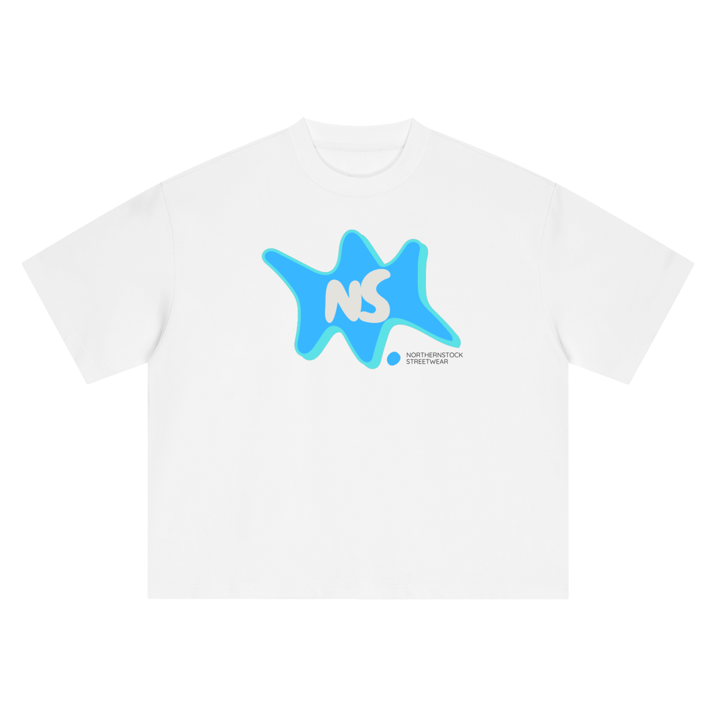 NS bubble Boxy Oversized T-Shirt
