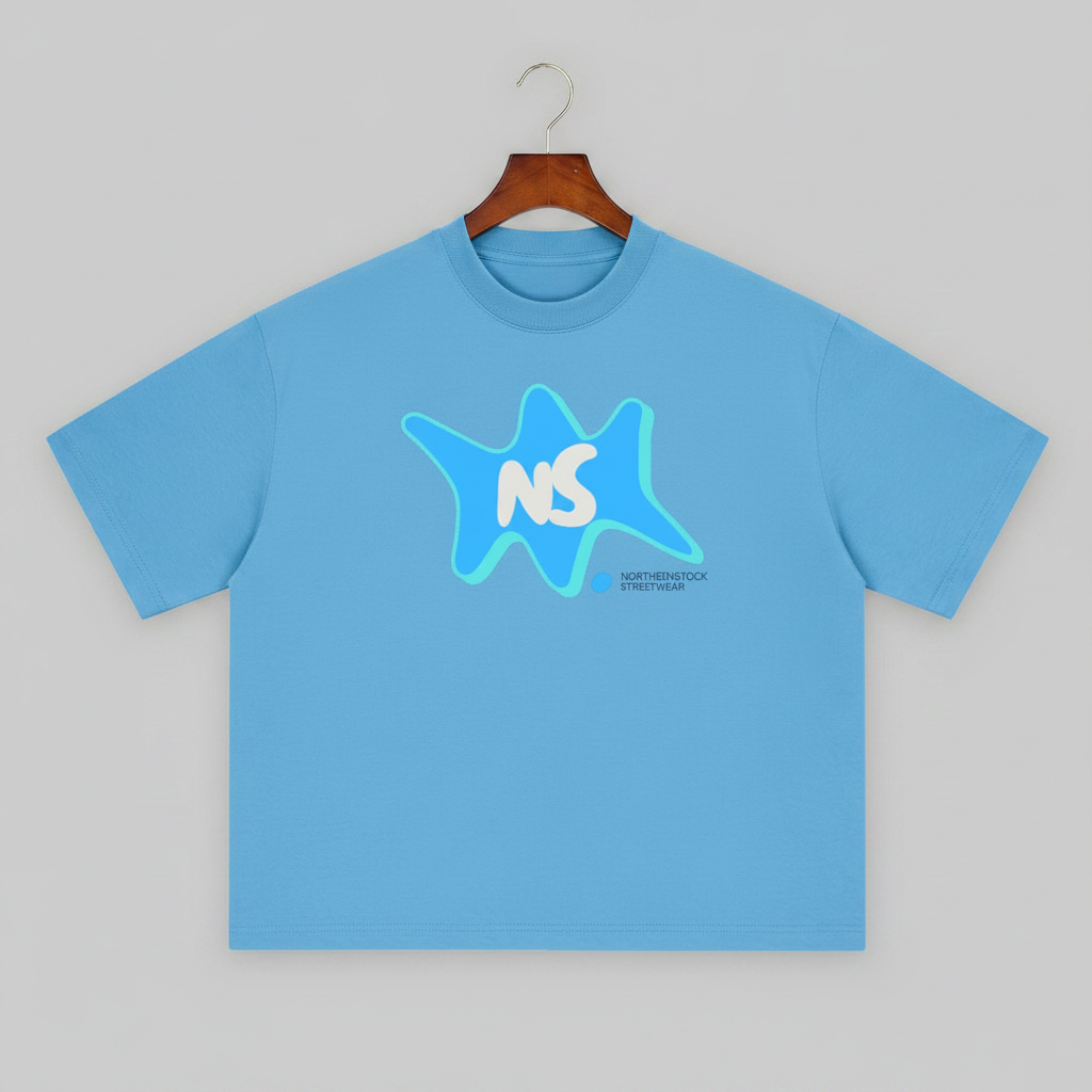 NS bubble Boxy Oversized T-Shirt