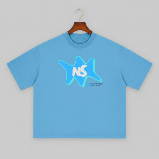 NS bubble Boxy Oversized T-Shirt