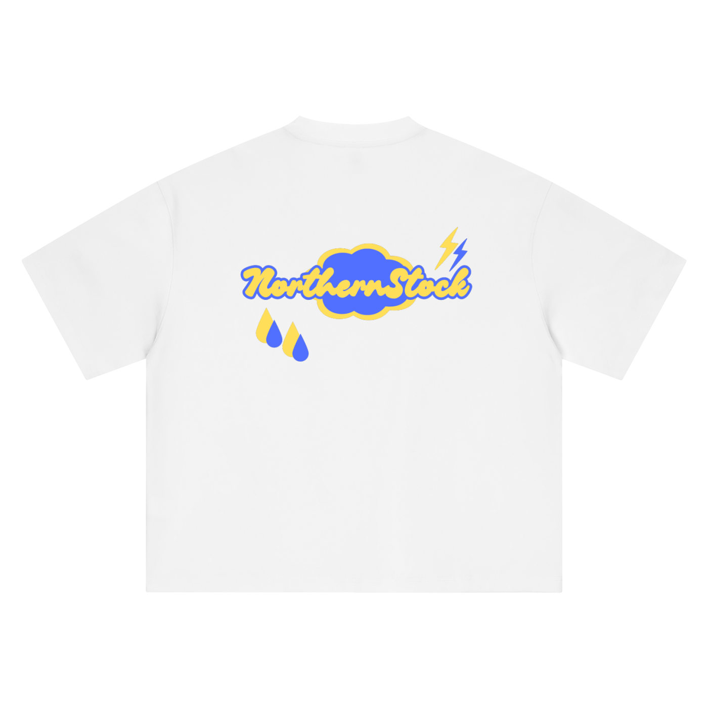 Cloudburst Boxy Oversized T-Shirt
