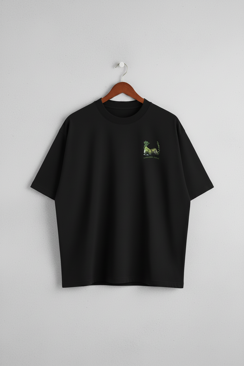 Woodland Forest Boxy Oversized T-Shirt