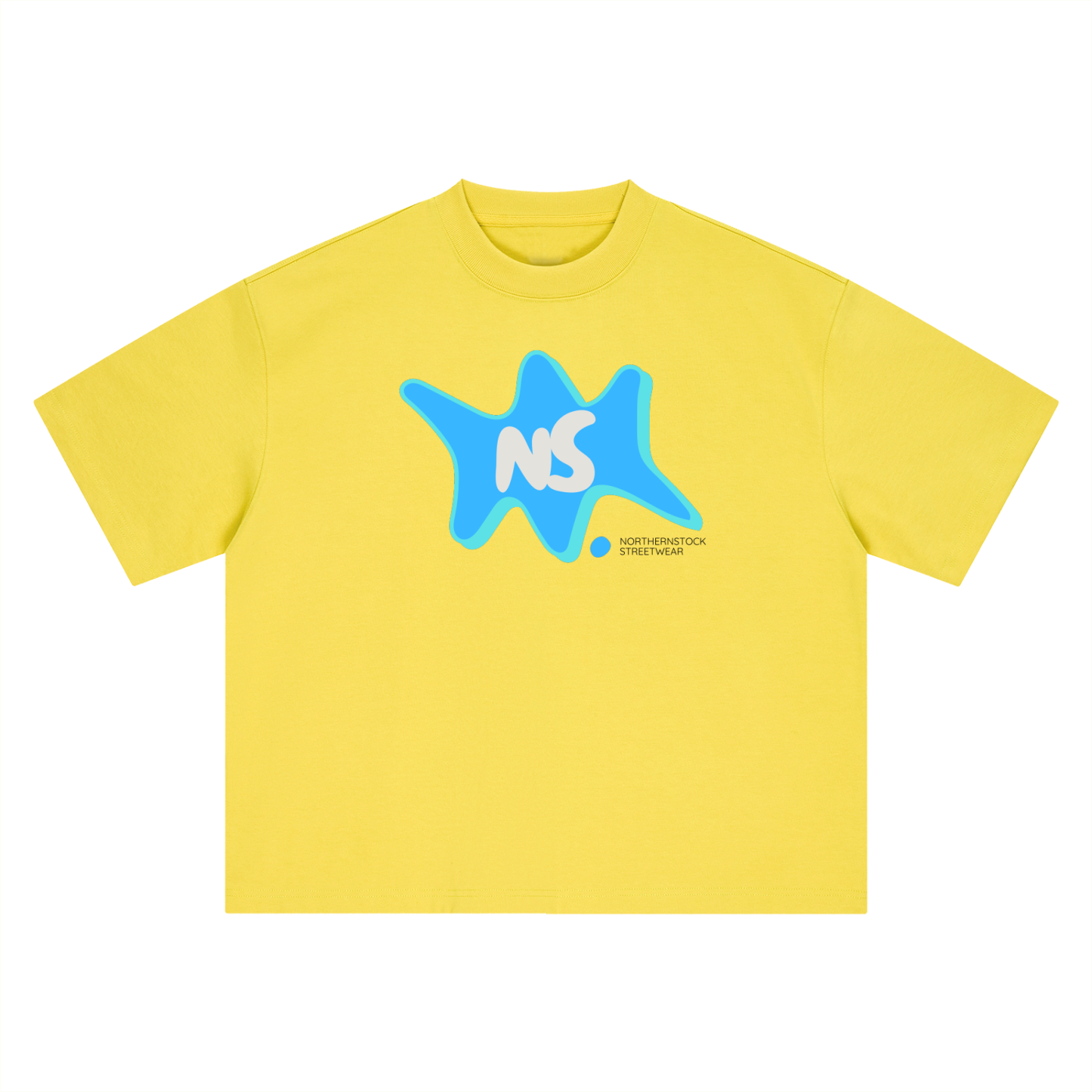NS bubble Boxy Oversized T-Shirt